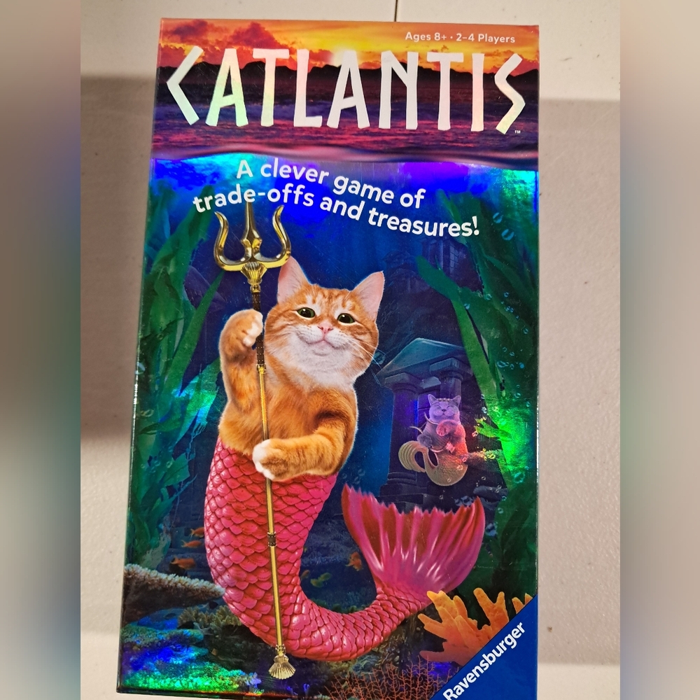 Ravensburger Catlantis Game - Red and Blue